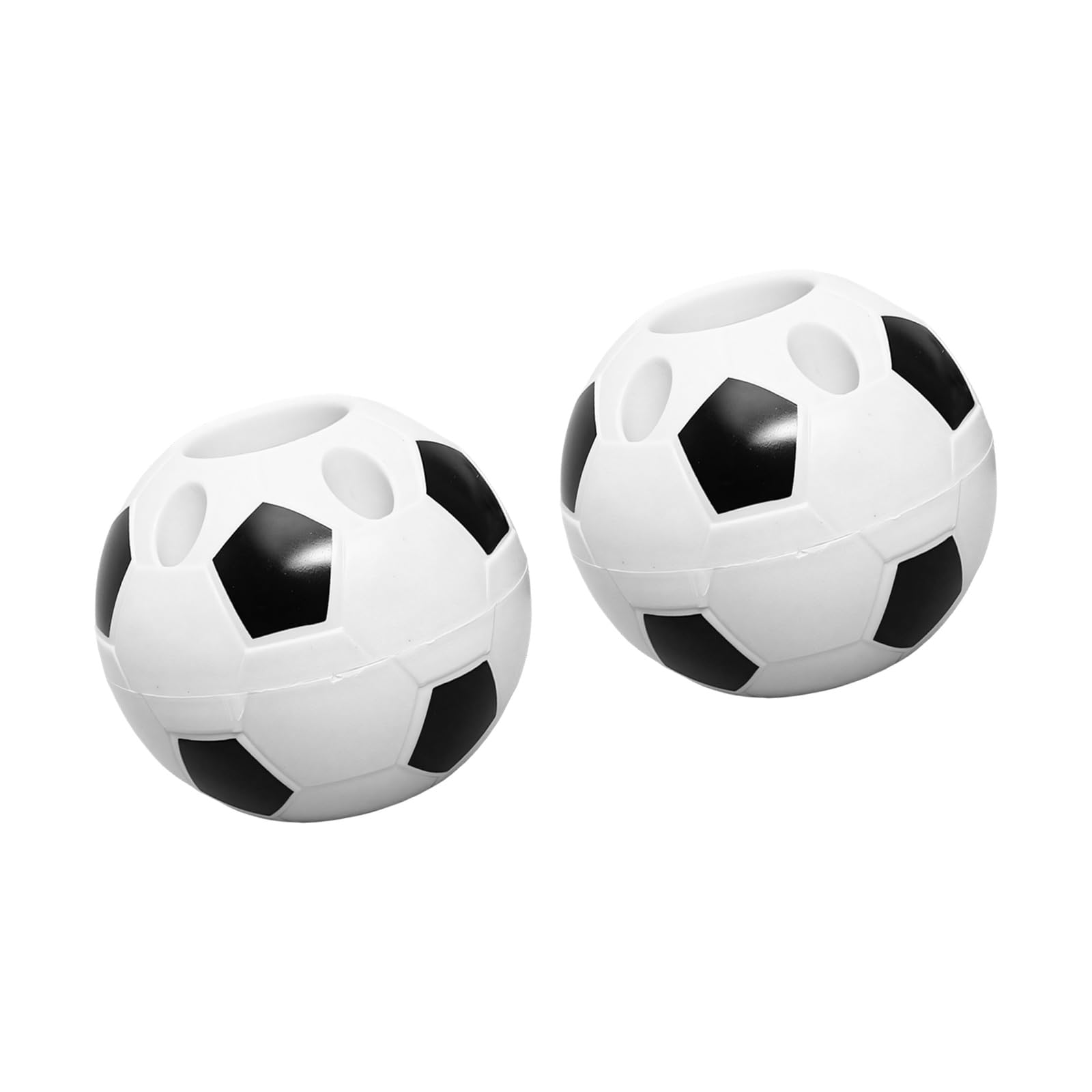 Shntig Cartoon Football Pencil Cup Desk Pen Organiser Decorative Storage Box for Pen Marker Paint Brush Cosmetic Tool Desk Planner