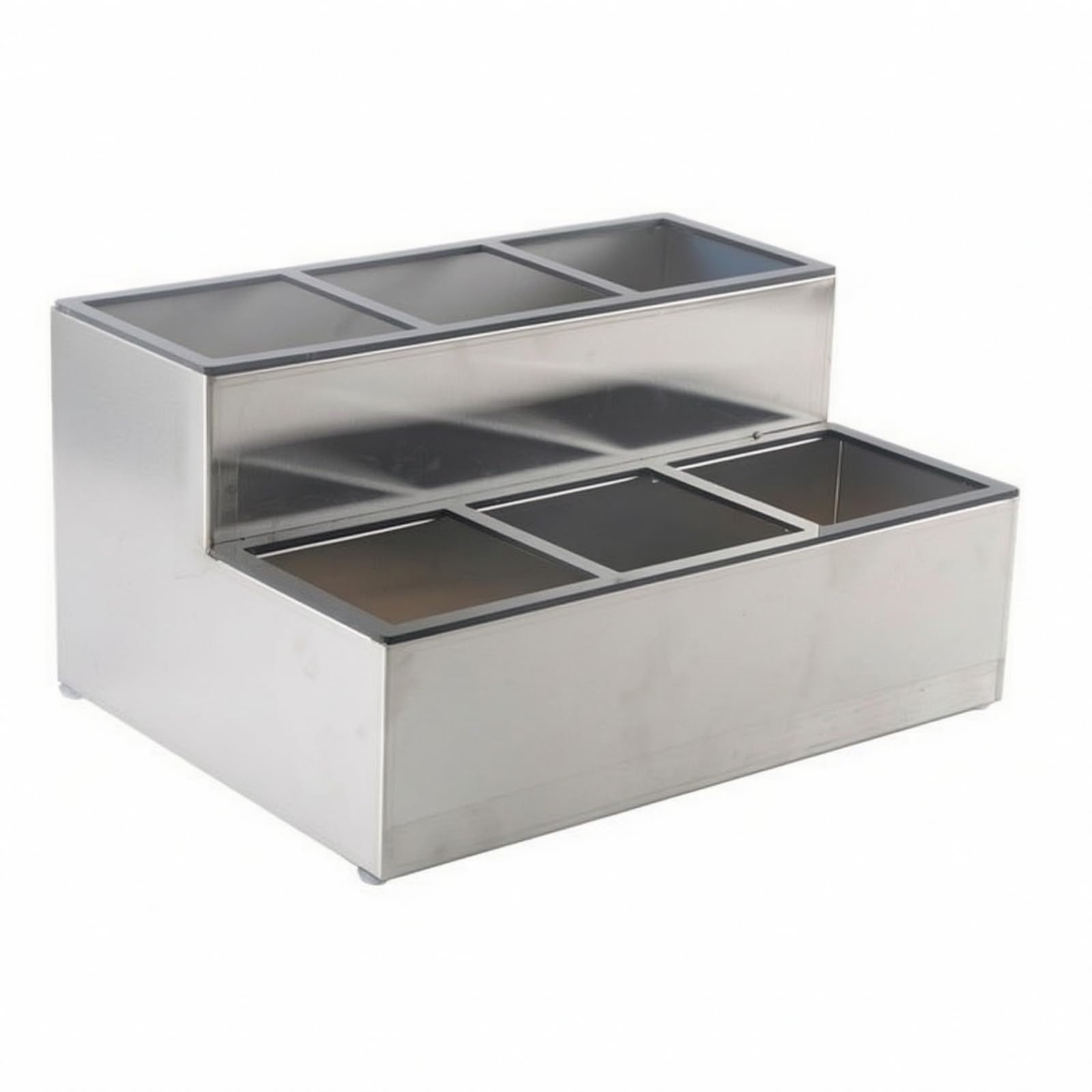 harayaa Estante Metal Elegante | Escalonado, Estante Acero Inoxidable para Botellas, establecimientos