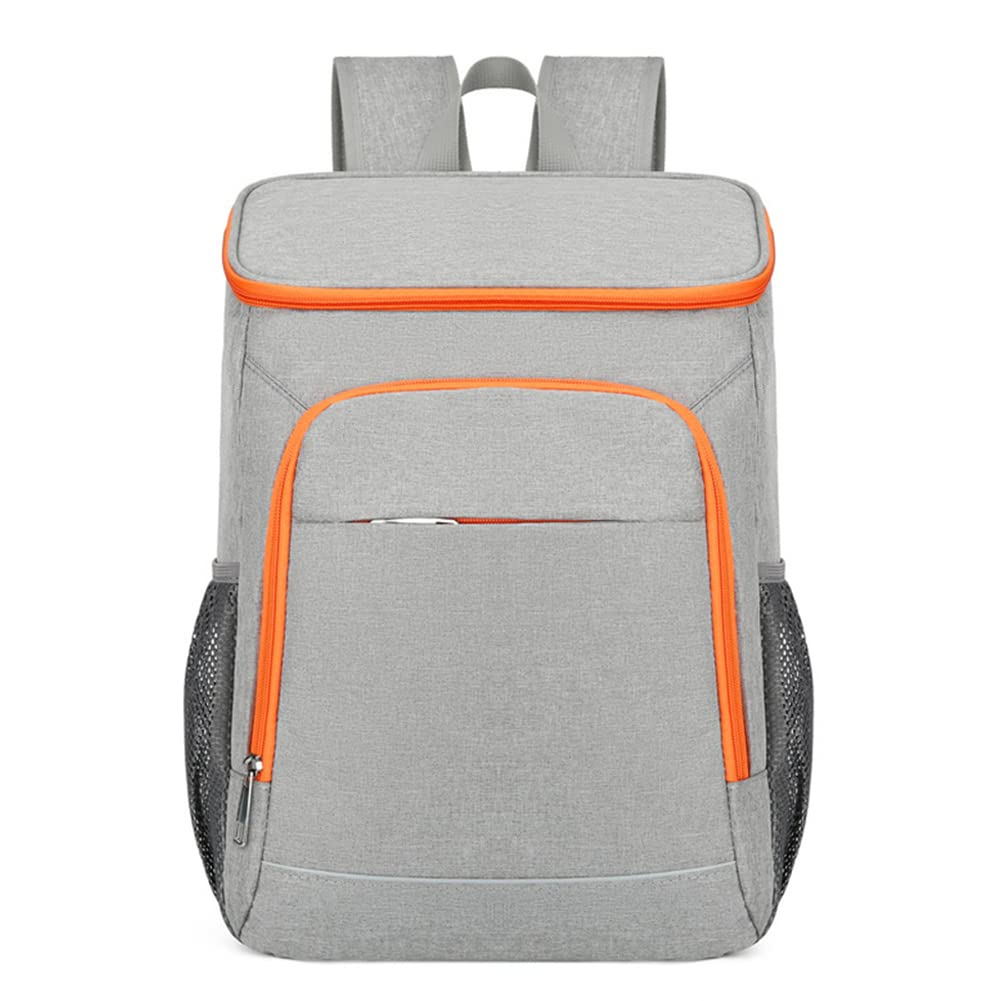 Zaino Termico Fiorky Per Escursionismo - Borsa Pranzo Isolante Impermeabile Con Strisce Riflettenti - Foto 4