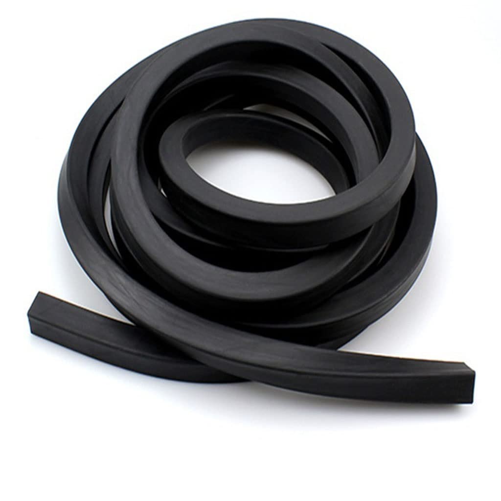 Striscia Di Tenuta In Spugna Autoadesiva In EPDM Schiuma Nera In Gomma Forte Guarnizione Di Tenuta Anticollisione Adesiva Su Un Solo Lato Xc - Foto 3