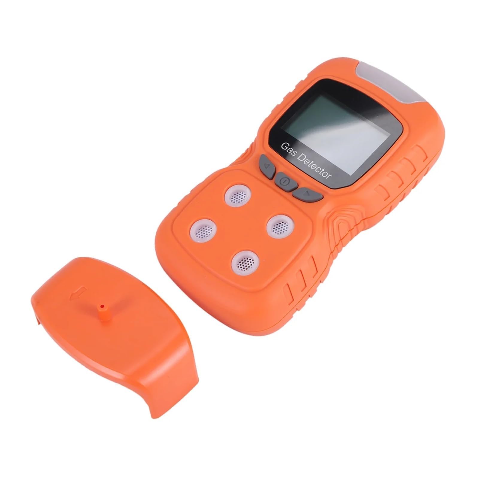 Detector de gas 4 en 1 CO H2S O2, detector de fugas de gas portátil con pantalla LCD, alarma audible y de vibración, analizador de gas múltiple recargable IP65