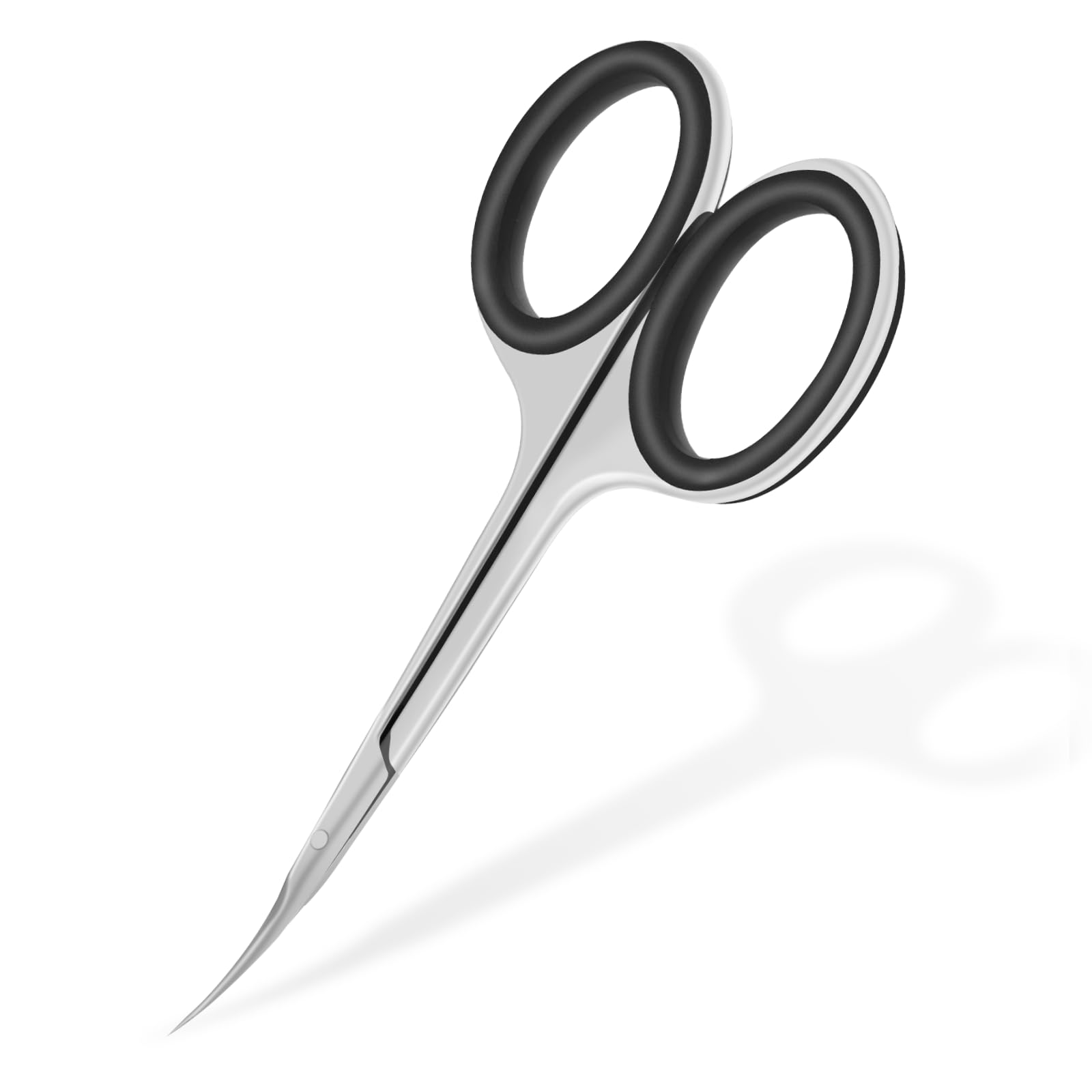 CGBE Precision Eyebrow Cuticle Scissors Stainless Steel Multi-Purpose Black