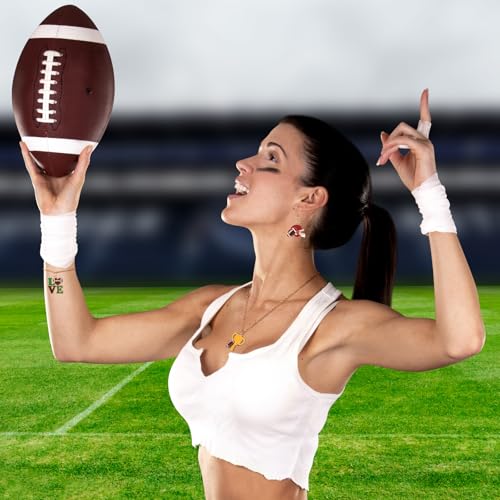 Image of 100 Pcs Sport Charms Bulk for Jewelry Making Football Soccer Volleyball Dinkball Baseball Basketball Alloy Charms Pendants for Necklace Bracelet Earrings DIY Crafts Accessory