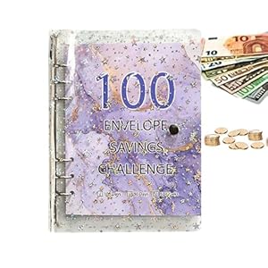 Generisch 100-Umschlag-Geldspar-Herausforderung Sparbuch