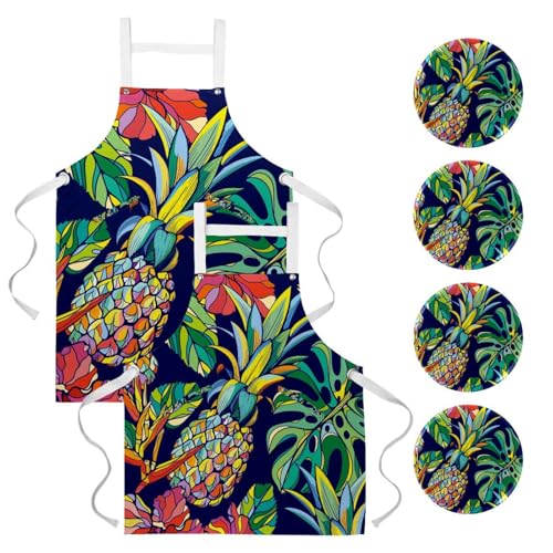 Tablier de serveuse imperméable et ajustable pour restaurant et bar