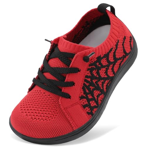Image of JOINFREE Toddler Shoes Girls Boys Wide Barefoot Shoes Minimalist Walking Sneakers Zero Drop Slip on Tennis Shoe Breathable Naturally Flexible