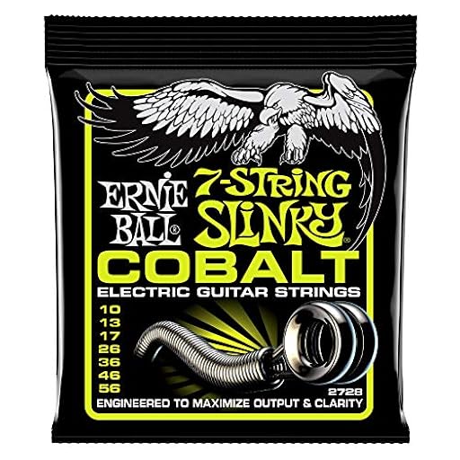 Ernie Ball Regular Slinky Cobalt - Cuerdas para guitarra eléctrica de 7 cuerdas, cobalto, calibre 10-56 | Ya disponible en tu tienda friki favorita! En mundofriki.es!