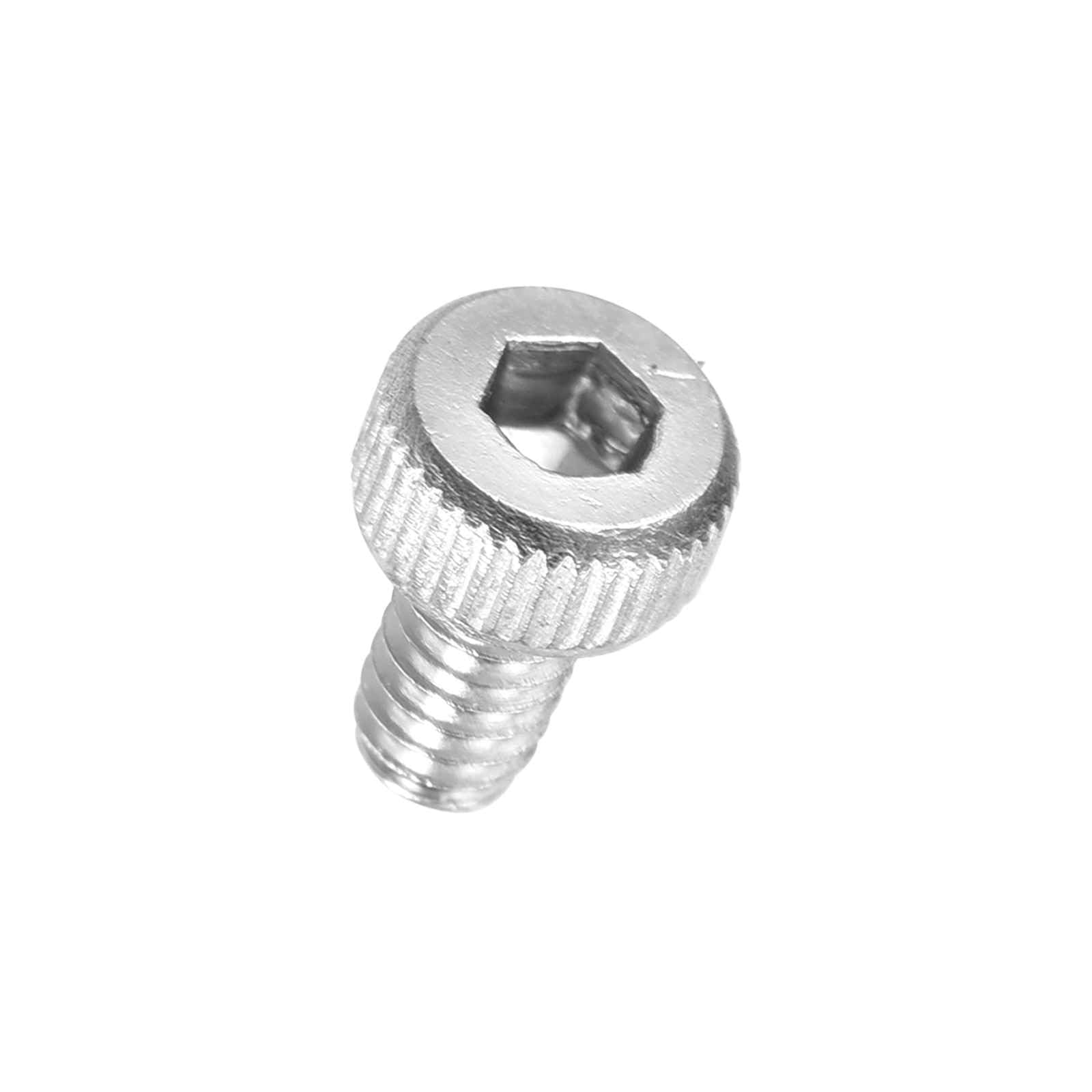 Kozelo 100pcs Socket Head Cap Screws - [M1.6-0.35 x 3mm] 304 Stainless Steel Allen Socket Drive for Electrical Motor 3D Printing Fan Engine Replacement Use, Silver — image 1