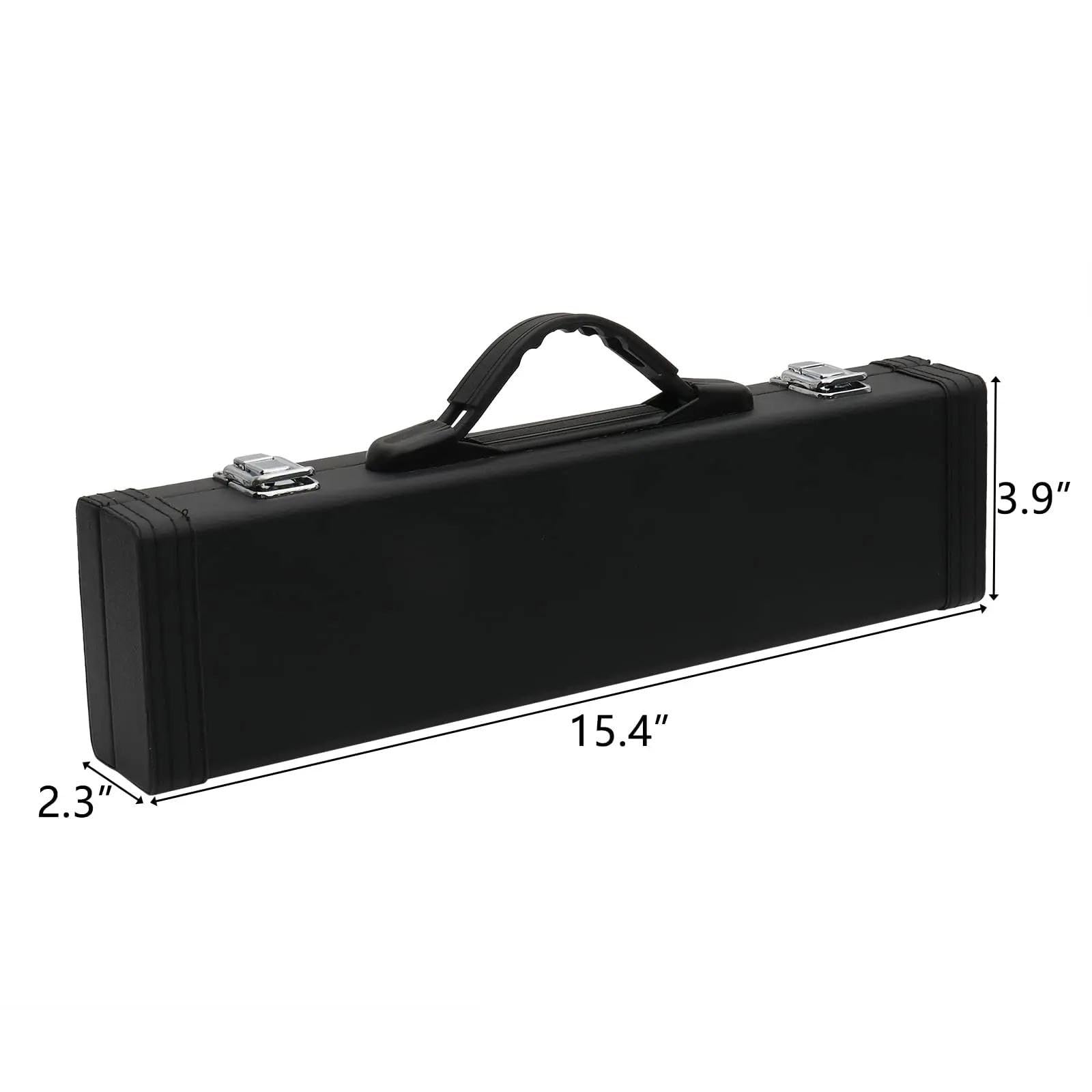 Flautas De Cuproníquel En Tono C Para Estudiantes, Juego De Instrumentos Musicales Con Flauta De Orificio Cerrado De 16 Teclas Flauta Travesera Kit