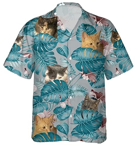 Chemise hawaïenne homme anti-transpiration à séchage rapide pour rester au frais en été