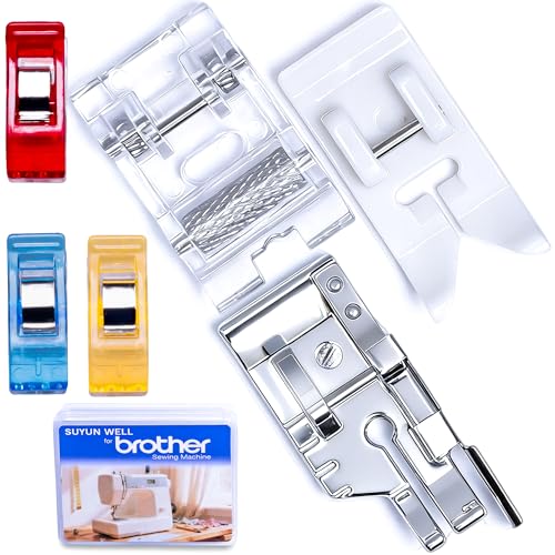 Roller Zigzag Teflon Sewing Machine Foot (Set8)