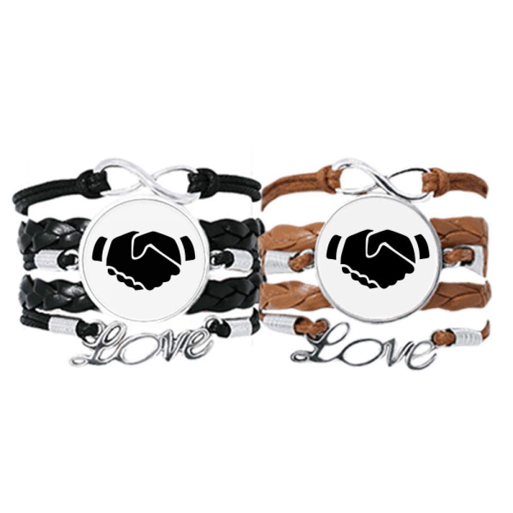 Pulsera de cuerdas de cuero DIYthinker para compartir cada día 6