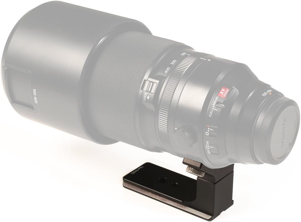 Arca Type Foot Replacement for Fujifilm XF 100-400mm f/4.5-5.6 R LM OIS WR Lens. Made in U.S.A