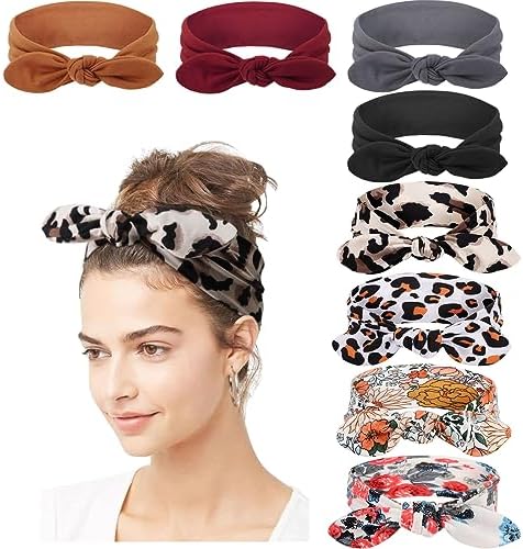 8 Pièces Bandeau Cheveux Pour Femme Boho 8 Pièces Bandeau Cheveux Pour Femme Boho