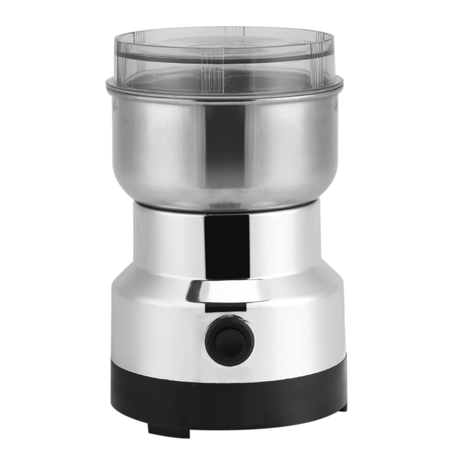 Ejoyous Gewürz und Kaffee Mühle, Elektrische Kaffeemühle, Elektrische Gewürzmühle 200W mit großer Kapazität Abnehmbare Edelstahlbehälter, Klarer Deckel Multifunktional