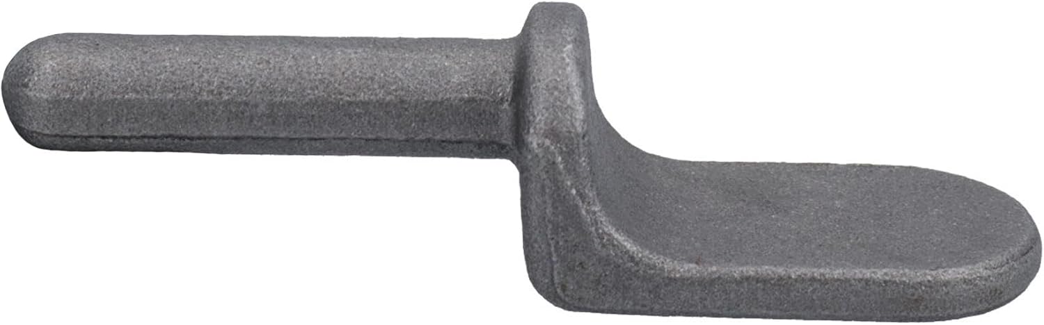 Tailgate Straight Hinge 150 x 30mm + 12.5mm Weld on Gudgeon Pin Self Colour 2pk