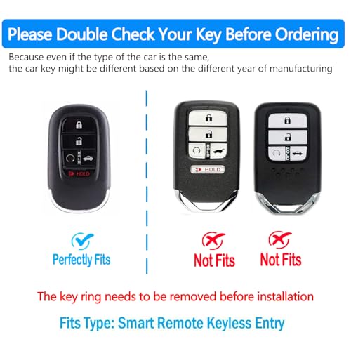 Coque de clé Honda pour protéger votre télécommande 5 boutons lors de vos trajets - 2
