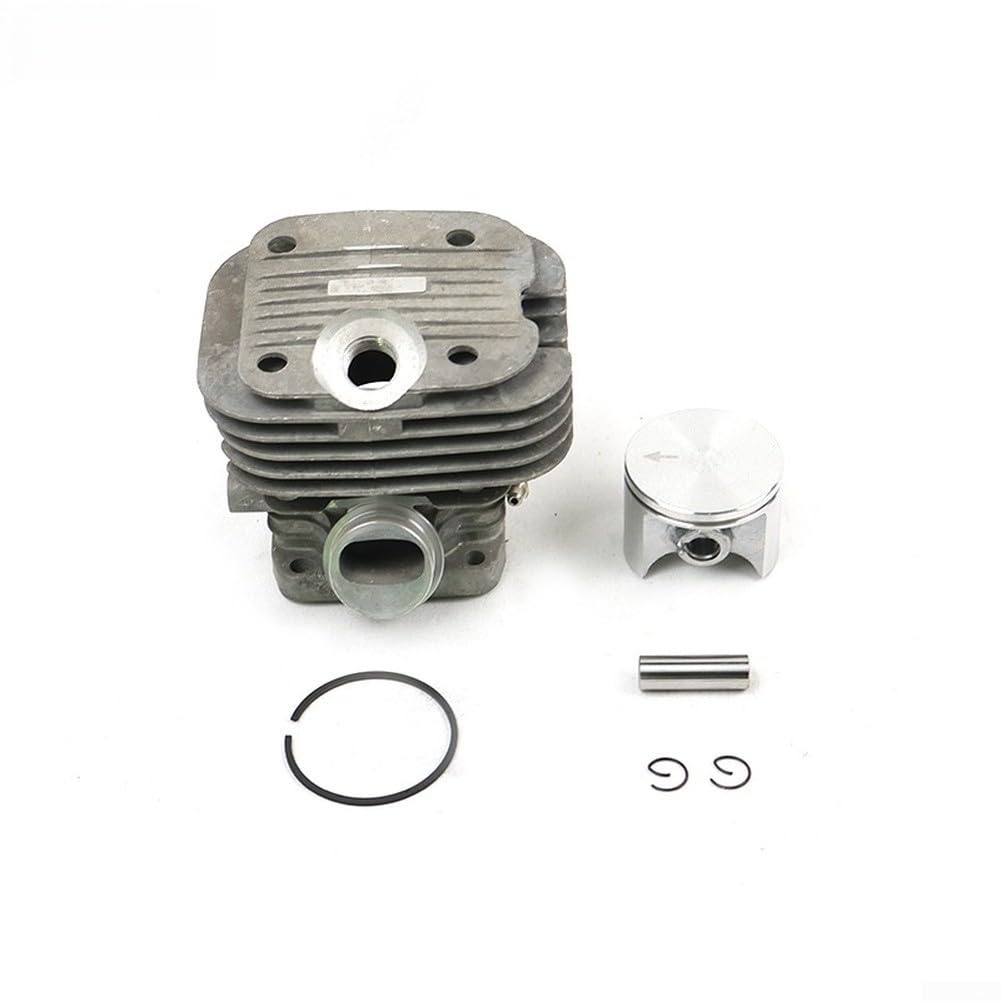 Cylindre de tronçonneuse pour piston - Kit d'assemblage pour PS350 PS351 - Kit de moteur de rechange compatible avec les pièces de réparation de cylindre 195131201