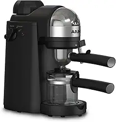 Cafeteira Espresso Arno Mini Espresso Compacta 1000W com acabamento Inox, bico vaporizador para leite e 4 bar de pressão CMME 220v
