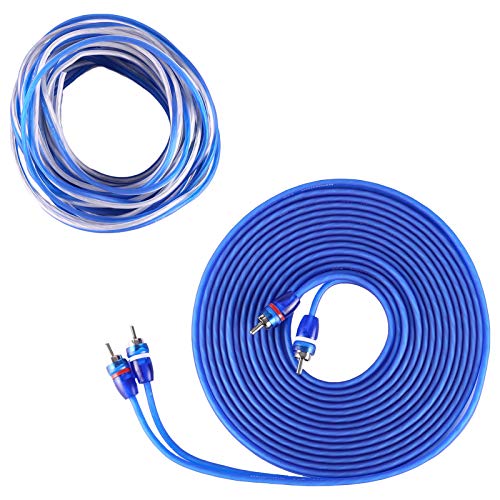 Image of Skar Audio 8 Gauge OFC Complete Amplifier Installation Wiring Kit, SKAR8MANL-OFC