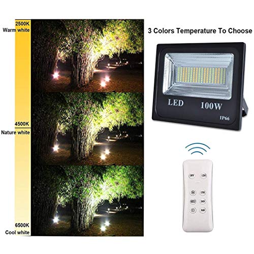 LLSS 100W LED Proiettori solari da Esterno Luci