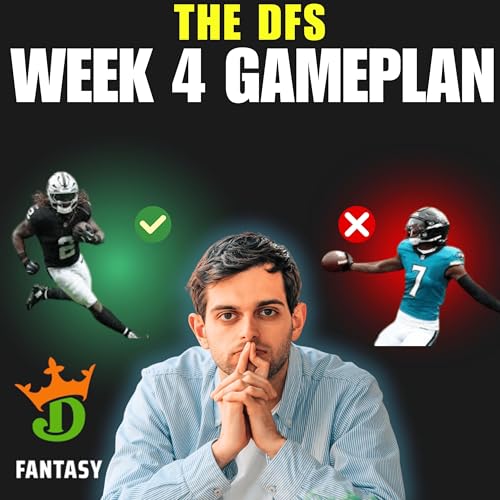 What's the BEST QB WR Stack for DraftKings Week 4? cover art