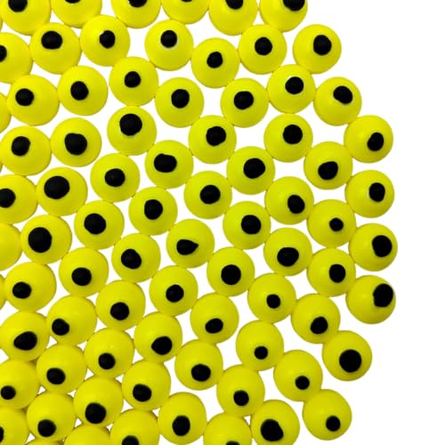 Image of Candy Eyes for Decorating Edible Yellow Candy Eyes Eyeballs Halloween Sprinkles for Cake Cupcakes Toppers Cookies Baking Decoratings Christmas