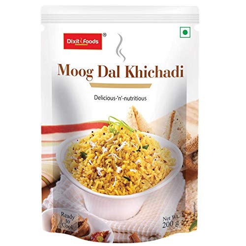 See full amazon price history chart for Dixit Foods Ready to cook Moog Dal Khichadi | Ready to eat dal khichadi mix | 3-4 Servings, 200g (Pack of 2) Dixit Foods Ready to cook Moog Dal Khichadi | Ready to eat dal khichadi mix | 3-4 Servings, 200g (Pack of 2) (B08G8P1WJB) Amazon Price History, Amazon Price Tracker