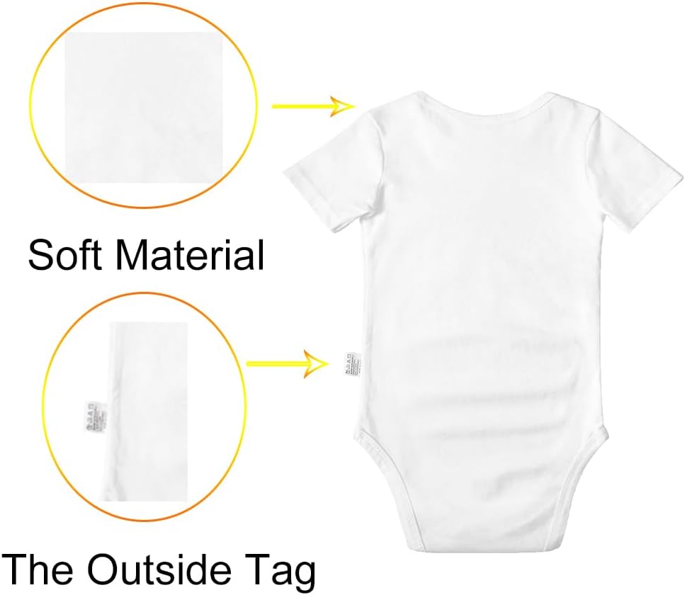 My Daddy is My Hero American Flag Bodysuits, Newborn Baby Clothes, Boys Girls Infant Cotton Outfits 0-24 Months - Image 3