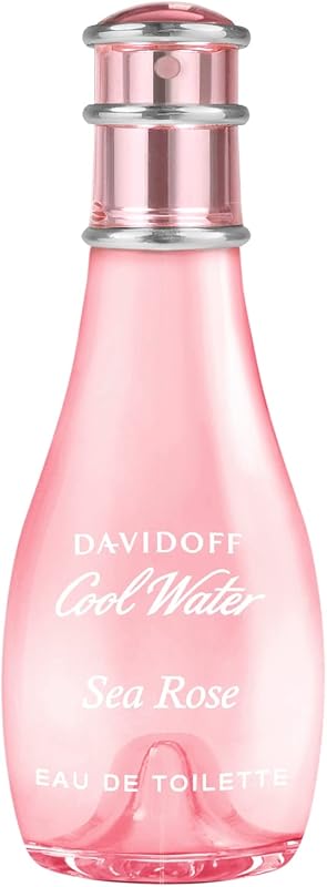 Davidoff Cool Water Sea Rose Eau de Toilette – Floral Perfume for Women – With Nashi Pear, Peony & Musk – Long-Lasting Fragrance