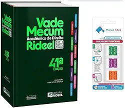 Vade Mecum Acadêmico de Direito Rideel 41ªEdição - Tradicional - 2º Semestre 2025 + Etiqueta Marca Fácil