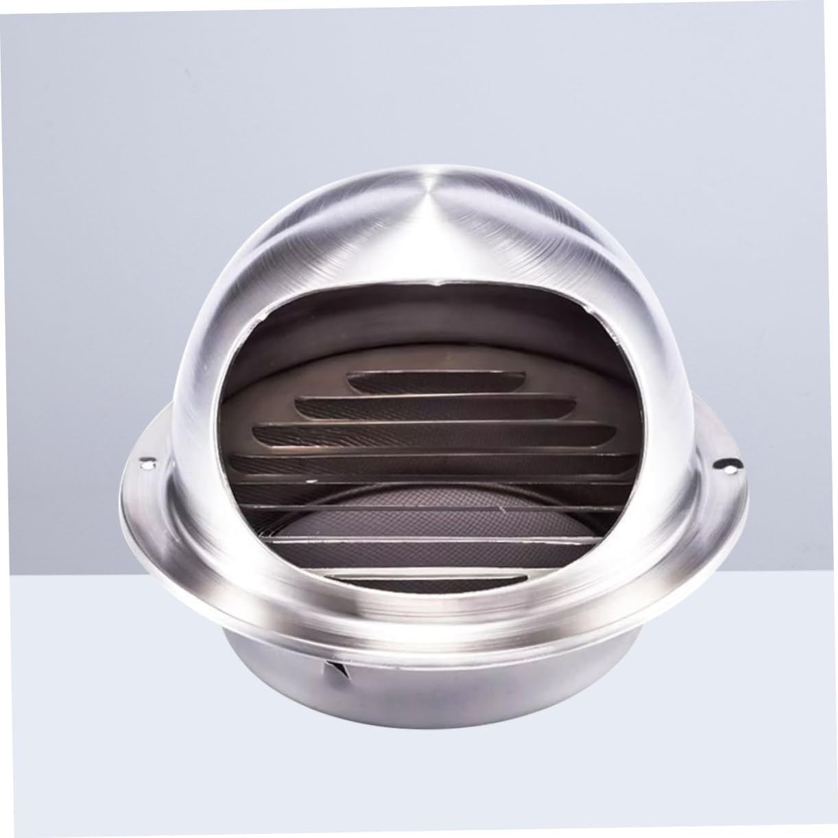 Homoyoyo Thicken Stainless Steel Ventilation Hood Cover for Outdoor Use Wall Exhaust Cap Special Filter Design for Home Ventilation Systems Silver