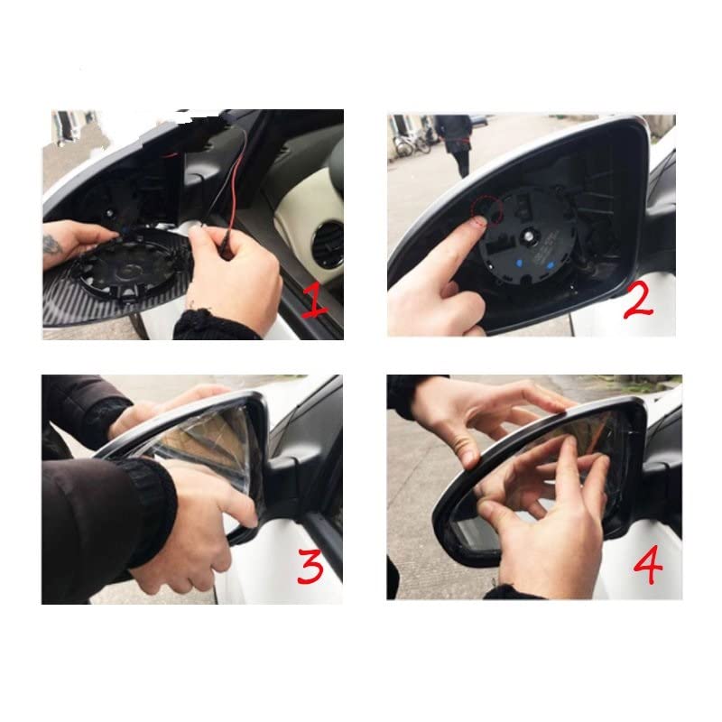 Specchietto Retrovisore Laterale Destro Per Honda CR-V 2002-2006 - Vetro Riscaldato, Plug & Play