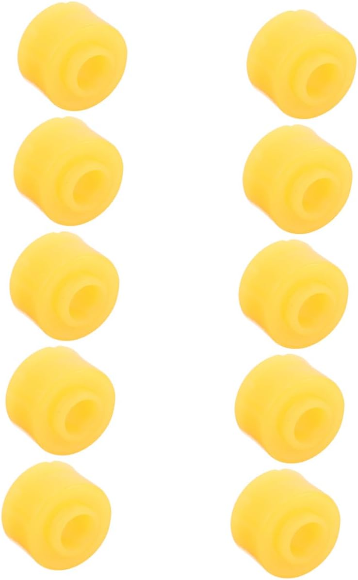 10pcs Car Shock Absorber Rubber Bushings 1.1x0.79' Replacement Automotive Suspension Mount Pads for Cars and Trucks