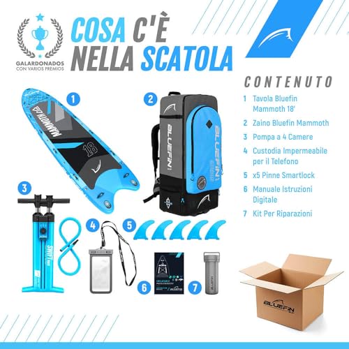 Bluefin Tavola da SUP Stand Up Paddle Gonfiabile |...