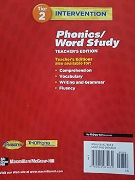 Paperback Intervention Tier 2 Phonics/Word Study grades 3-6 TE Book