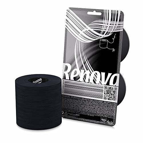 Black Toilet Paper 3 ply Gift box 2 Rolls 140 Premium Quality sheets