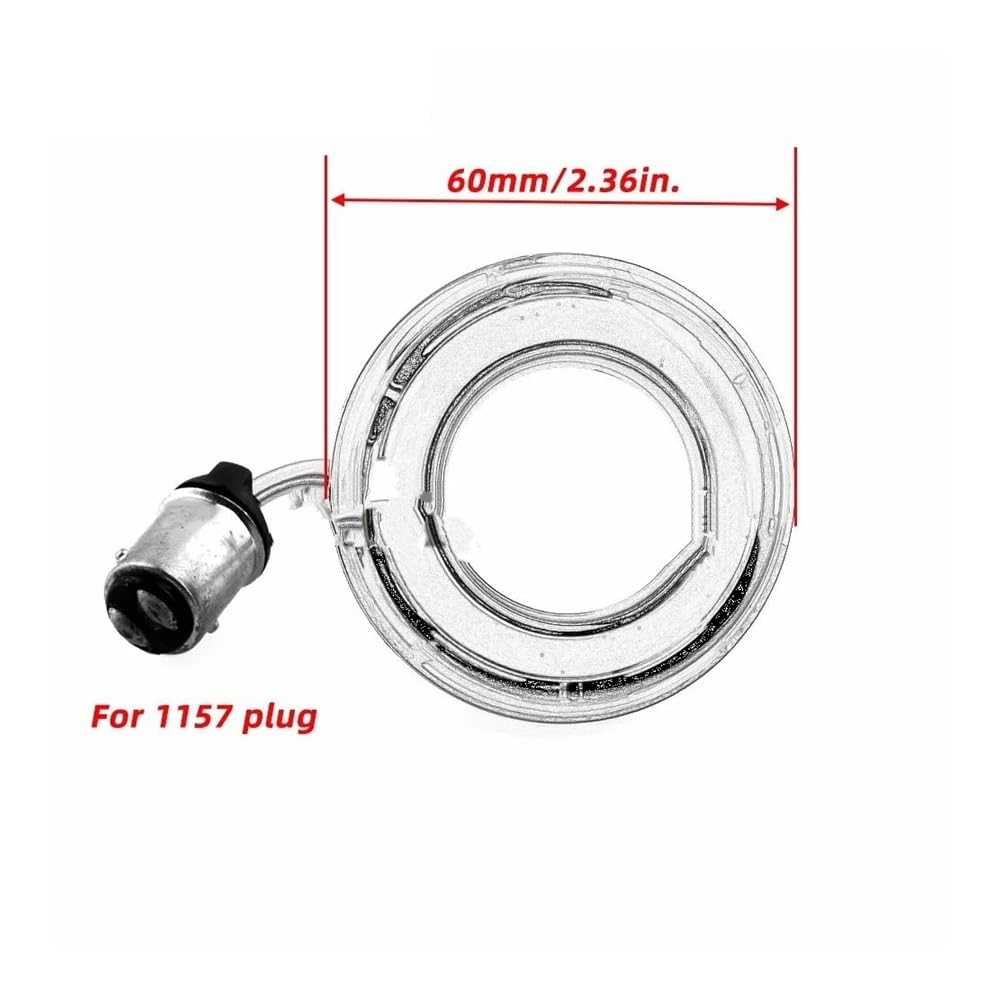 Freno Luce Stop Lampada 1157 2 Pezzi 2 ''Moto LED Indicatore Anteriore Posteriore Fanale Posteriore per per da&vidson per Touring per Dyna per Softail per Sportster