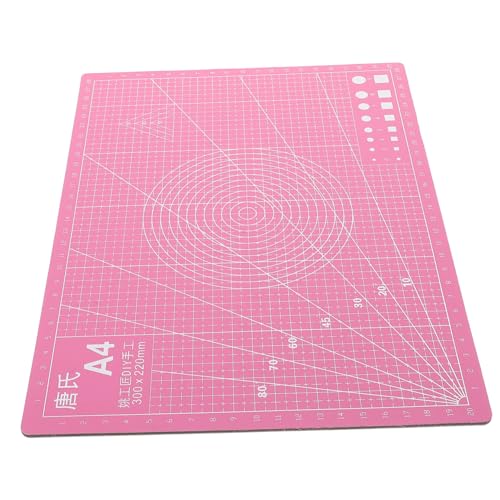 VILLCASE Pvc Cutting Plate Diy Cutting Mat for Crafts Sturdy and Portable Engraving Mat Precise Measurements