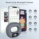 Smart Grip Strength Trainer with Bluetooth APP - Squeeze to Play Games & Scroll TikTok Hands-Free, Soft Silicone, Portable Hand Exercise for Strength, Stress Relief & Rehab - Image 2