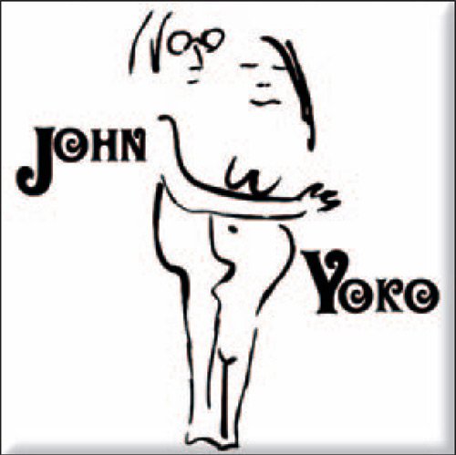 EMI - John Lennon Magnet John & Yoko