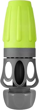 Flexzilla Twist Action Garden Hose Nozzle Sprayer, Adjustable Water Hose Nozzle with Easy Grip, Lightweight, Leak Free