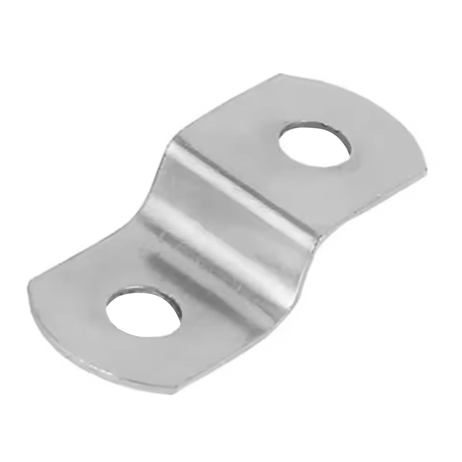 Offset Canvas Clips 100pcs Z Shape Corner Brackets Offset Canvas Clips with Screws Iron Clip Framing Supporting(Single Hole)