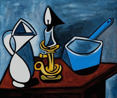Peinture à l'huile Enamel Saucepan de Pablo Picasso reproduction haut de gamme sur vraie toile