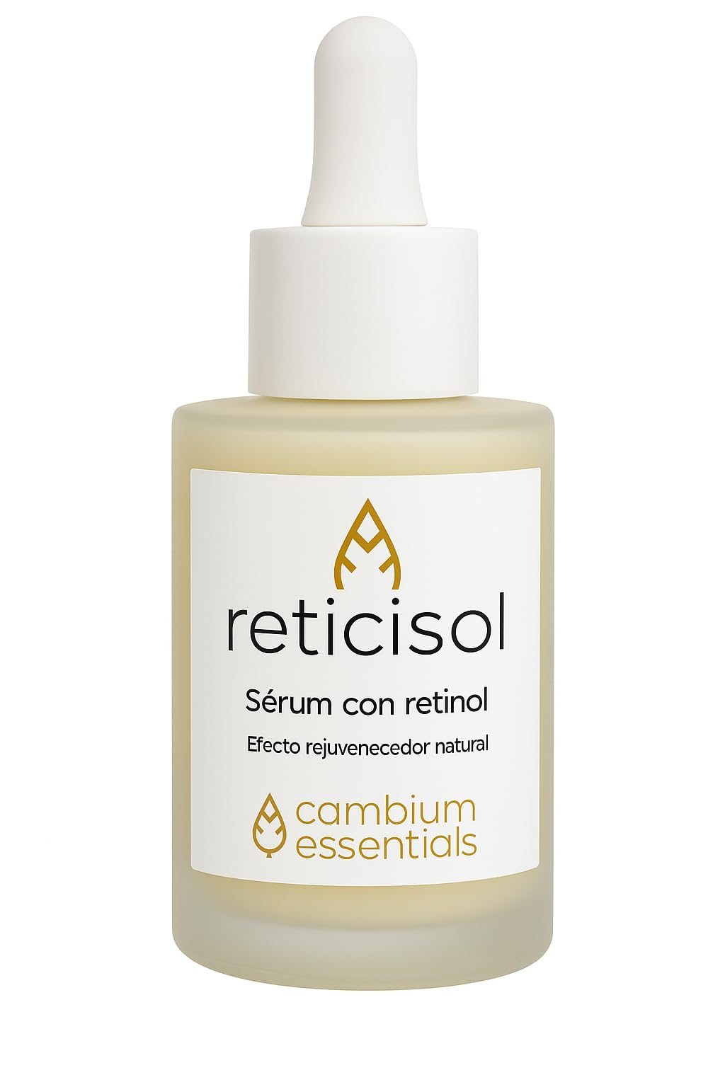 Reticisol Verjüngendes Serum von Cambium Essentials, natürliche Formel mit Retinol 0,3 %, regeneriert die Textur, reduziert Falten und feine Linien, stimuliert die Kollagenproduktion
