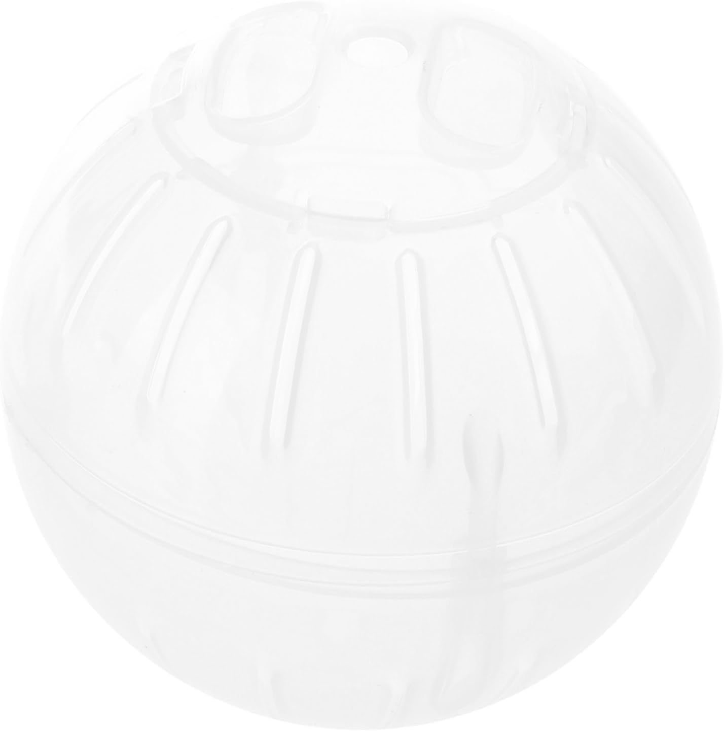 2pcs Hamster Exercise Ball, 4 Inch Rat Running Ball Transparent Plastic Hamster Ball Wheel Guinea Pig Sports Ball for Dwarf Hamsters Small Pets Supply