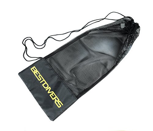 Best Divers AI0915B - Bolsa de red extra (70 x 30 cm), color negro