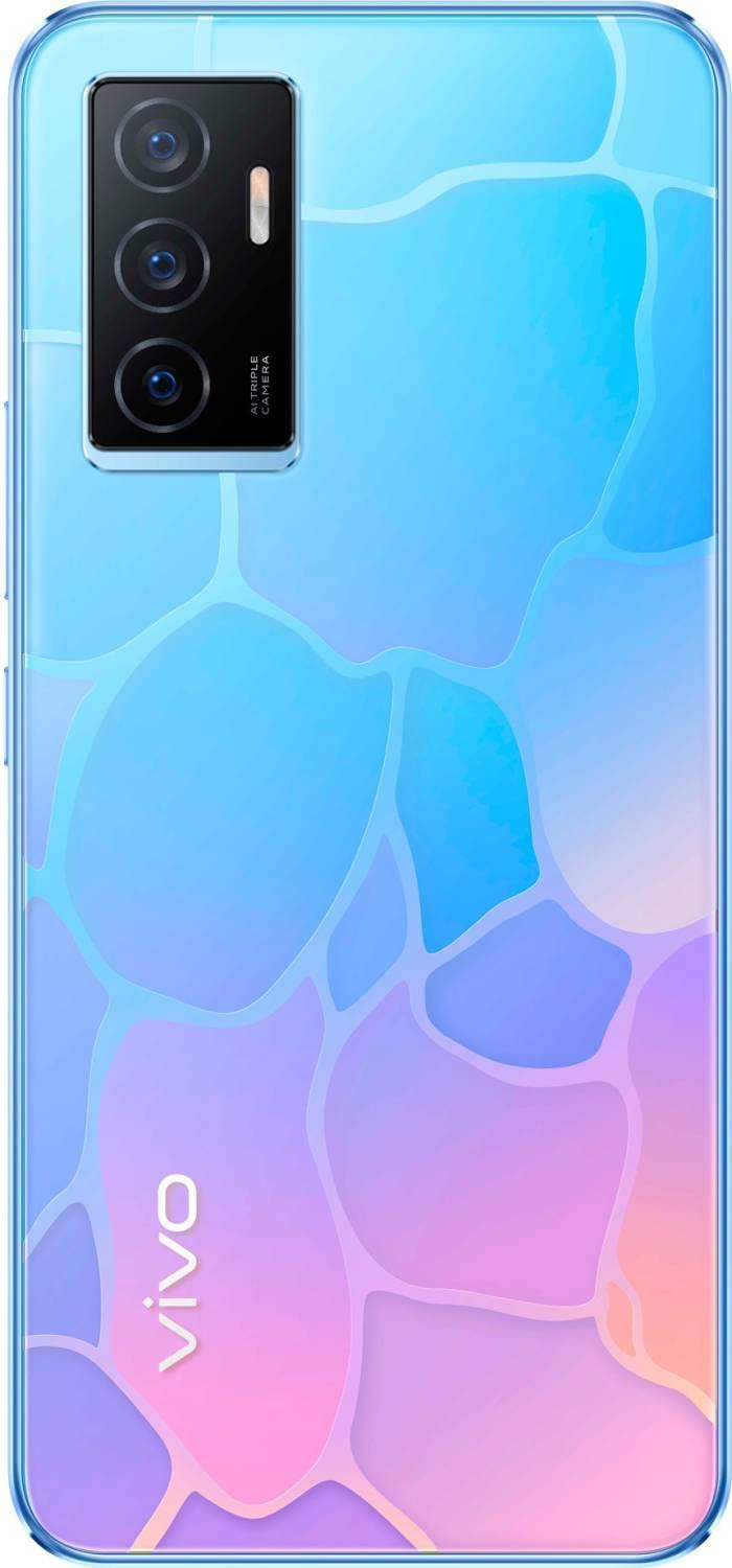 REOTEL Replacement Back Battery Door Cover Glass Panel with Logo Camera Frame Camera Lens for Vivo Y75 : Aurrora (with Camera Lens Fitting)