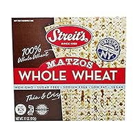 Algopix Similar Product 1 - Streit's, Whole Wheat Matzo, 11 oz