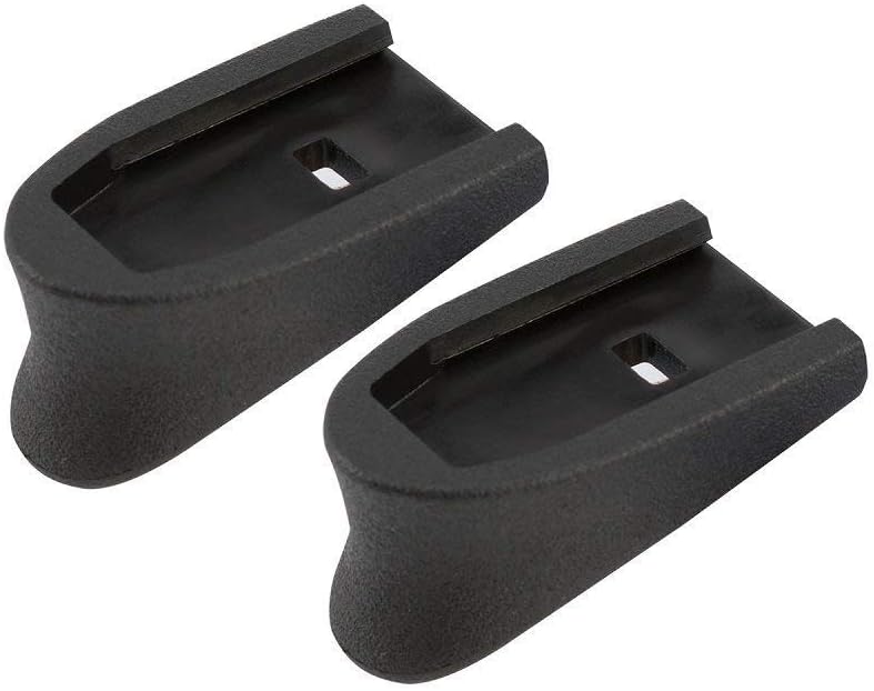 GVN Grip Extension Fits S&W M&P Shield (Both 9mm and.40 Cal) Grip Extension -2 Pieces Black
